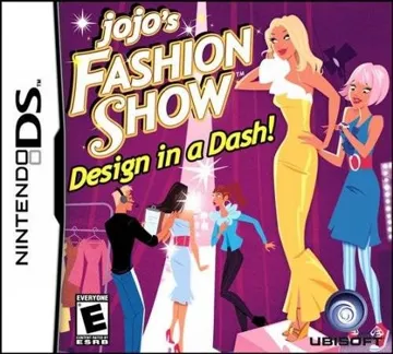 Jojo's Fashion Show - Design in a Dash! (USA) (En,Fr,Es) box cover front